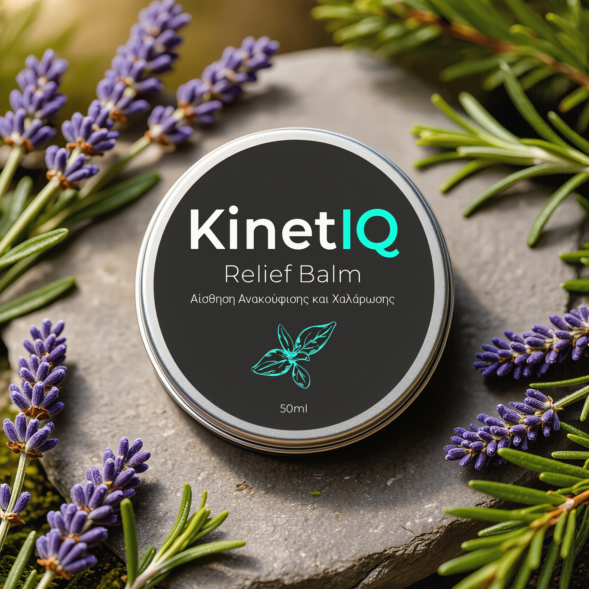 KinetIQ – Balm Ανακούφισης & Χαλάρωσης με 8 Ισχυρά Φυσικά Βότανα