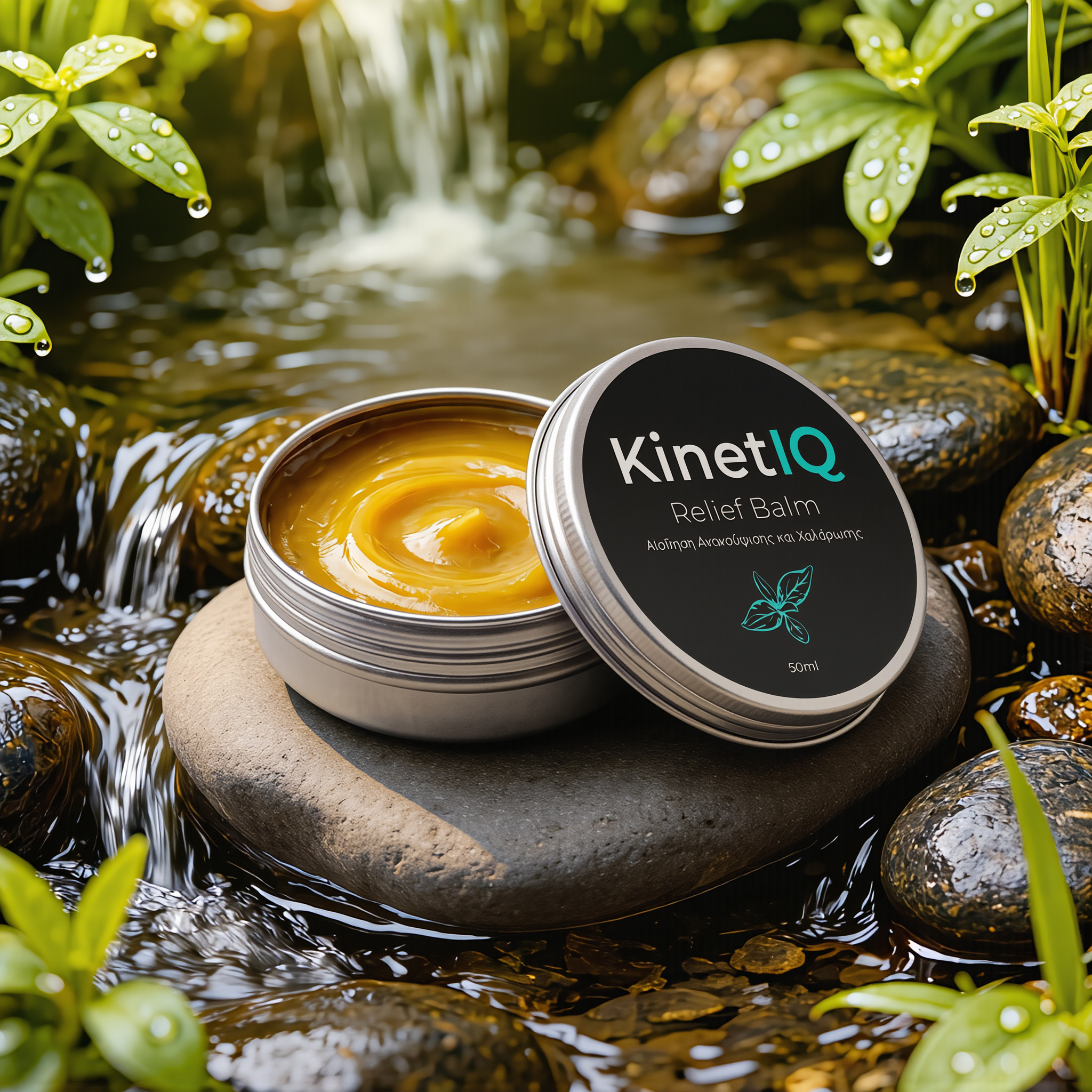 KinetIQ – Balm Ανακούφισης & Χαλάρωσης με 8 Ισχυρά Φυσικά Βότανα